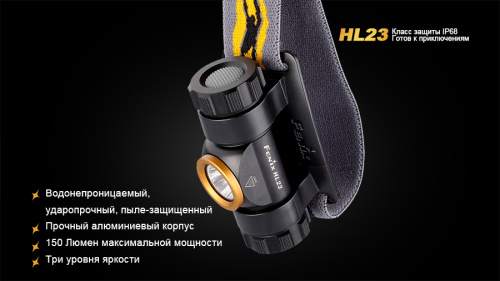 Налобный фонарь Fenix HL23 Cree XP-G2 R5 фото 5